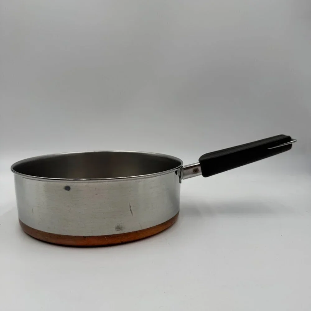 Revere Ware 1-Quart Saucepan with Copper Bottom U.S.A. NO LID